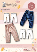 Schnittmuster Hose Hanna