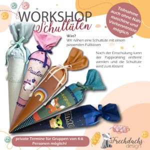 Nähkurs Schultüte Krefeld