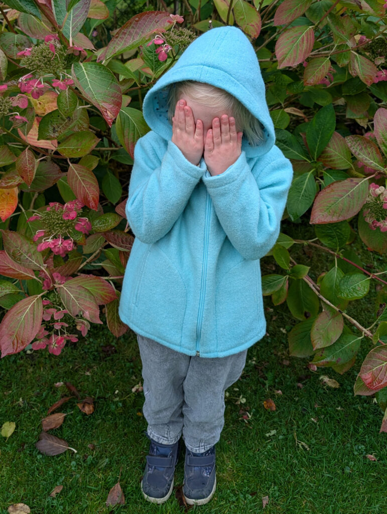 Kuschelige Walkjacke für Kinder