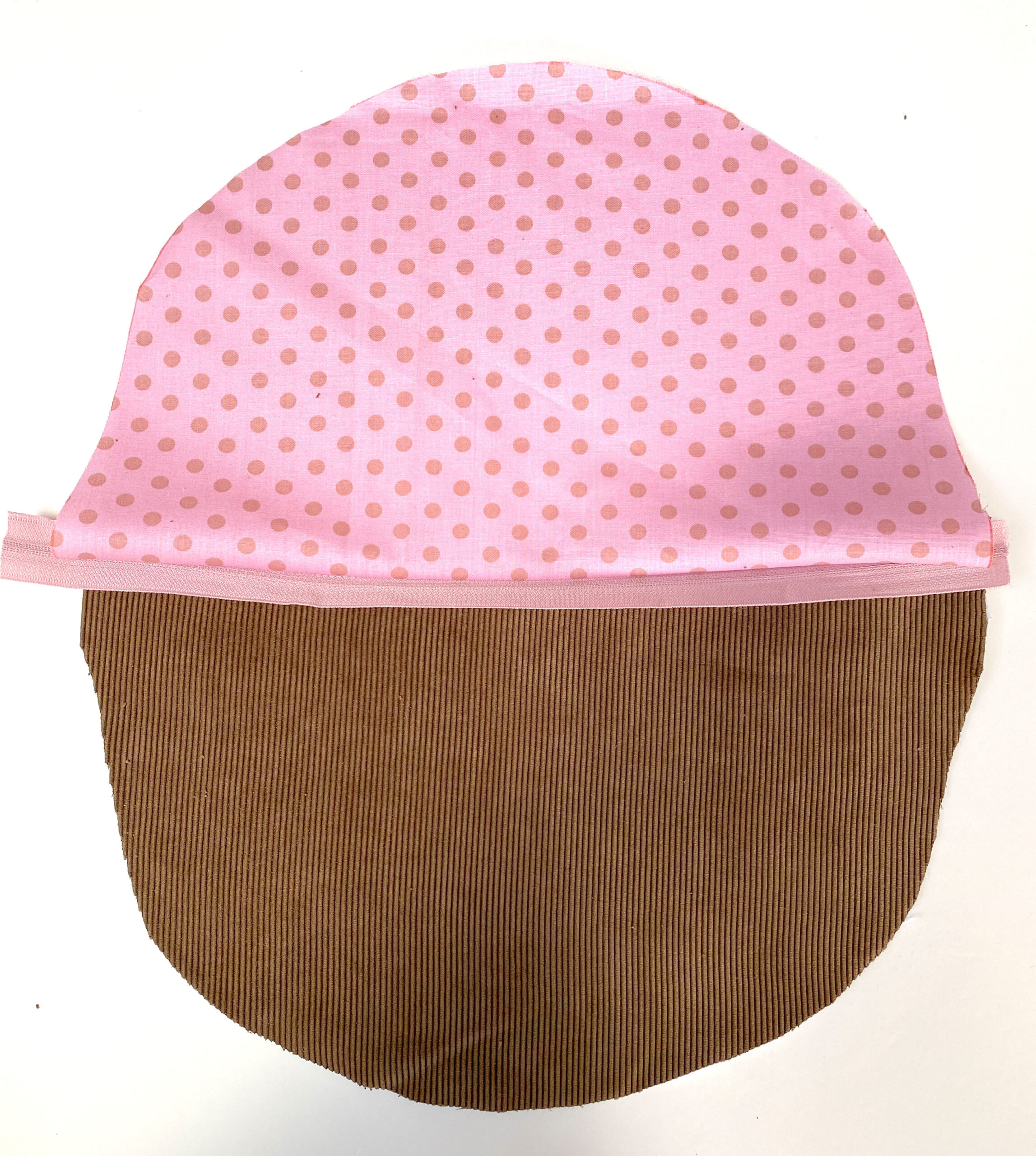 Schnittmuster Tasche - Reißverschluss einnähen 3