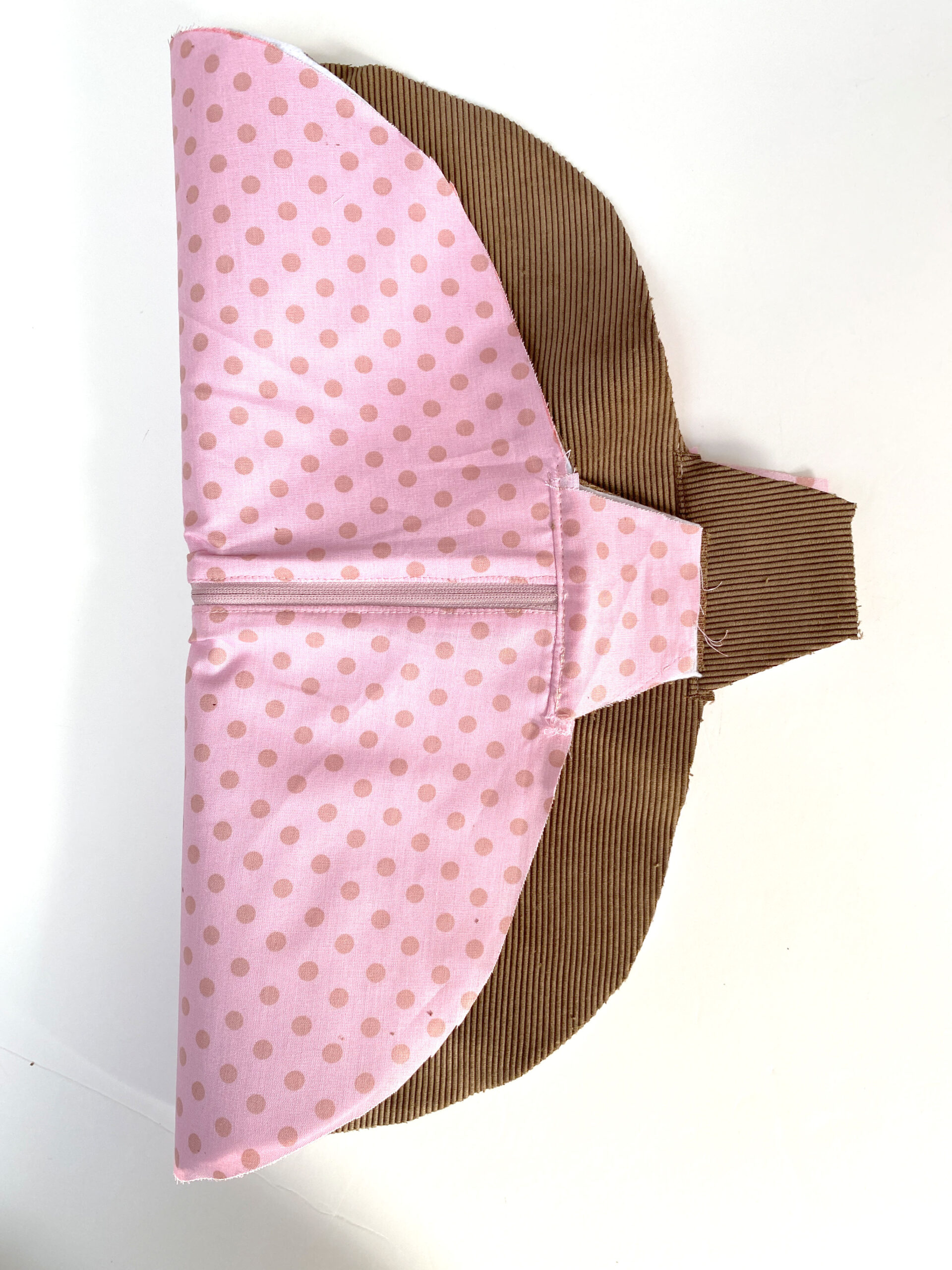 Laschen an der Tasche absteppen 2