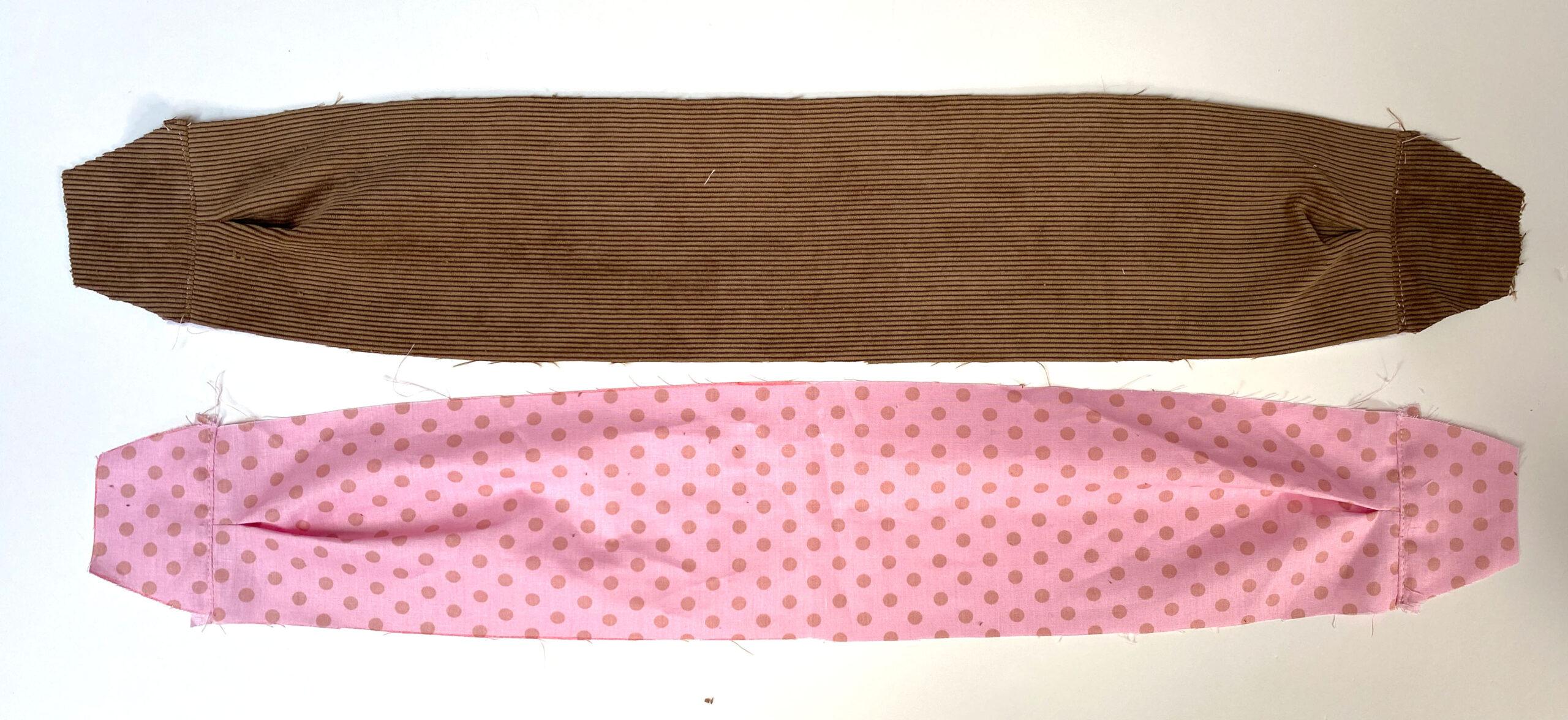 So werden die Taschenböden dieses Schnittmusters Tasche vorbereitet - Schritt 3