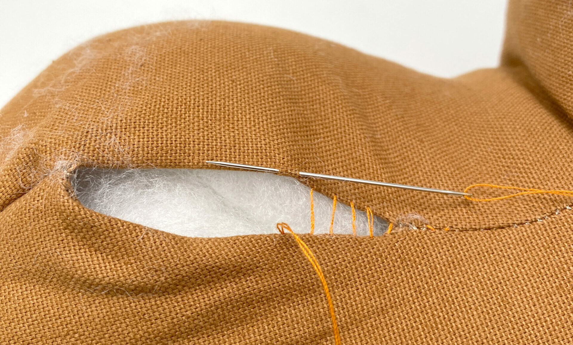 Schnittmuster Lebkuchenmann - Wendeöffnung schließen 1