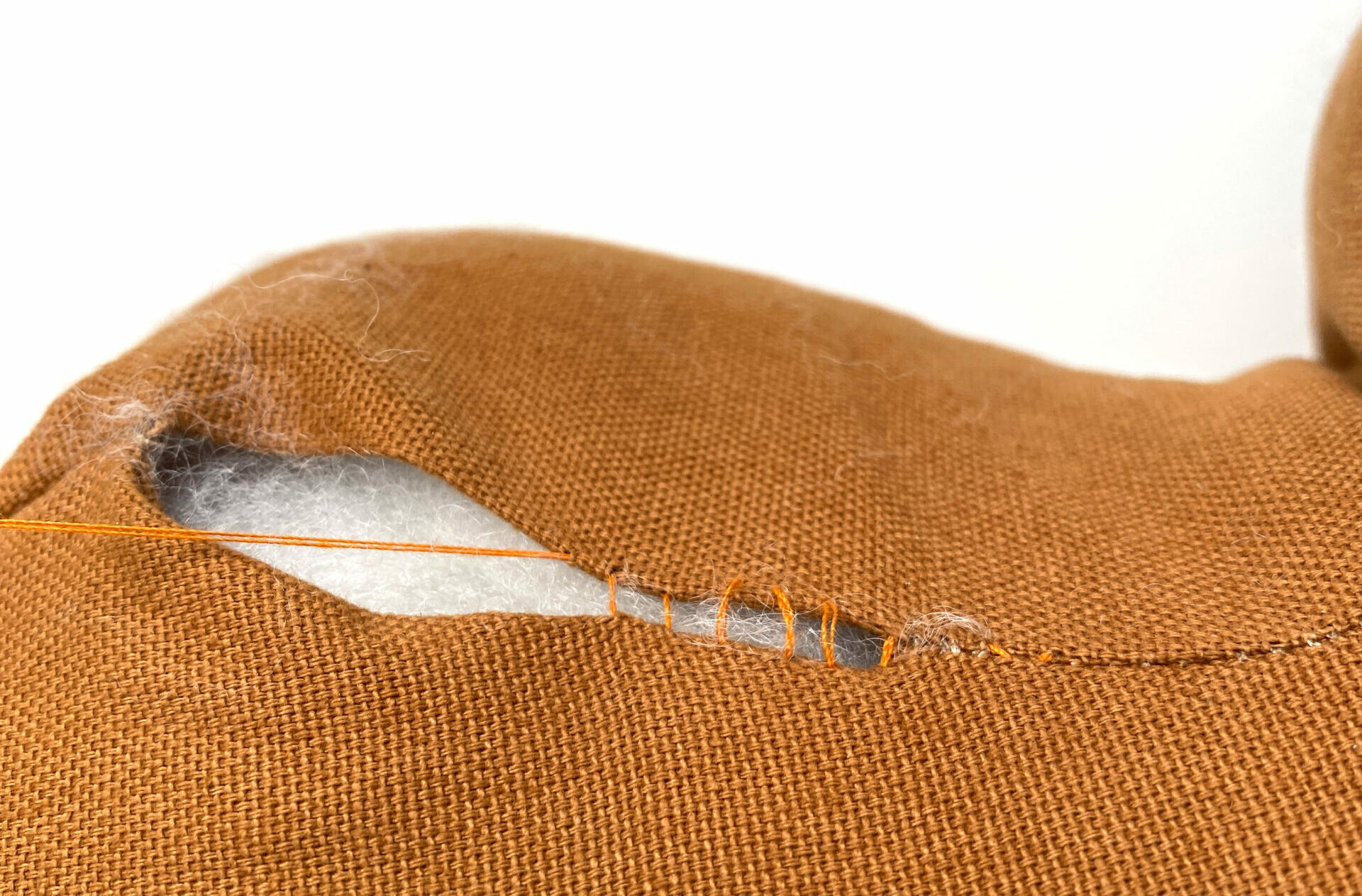 Schnittmuster Lebkuchenmann - Wendeöffnung schließen 2