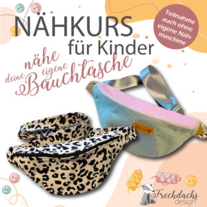 Nähkurs - Bauchtasche nähen